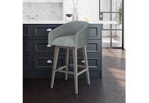 h gray fab stool seat h  
