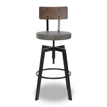 Industrial II Screw Stool