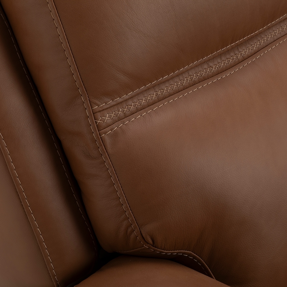 harvest leathermatch sofa   