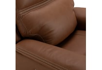 harvest leathermatch sofa   