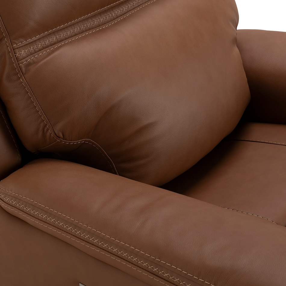 harvest leathermatch sofa   