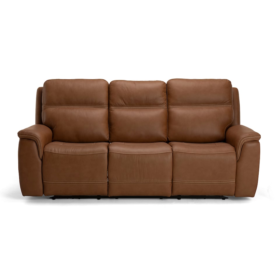 harvest leathermatch sofa   