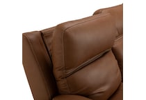 harvest leathermatch sofa   