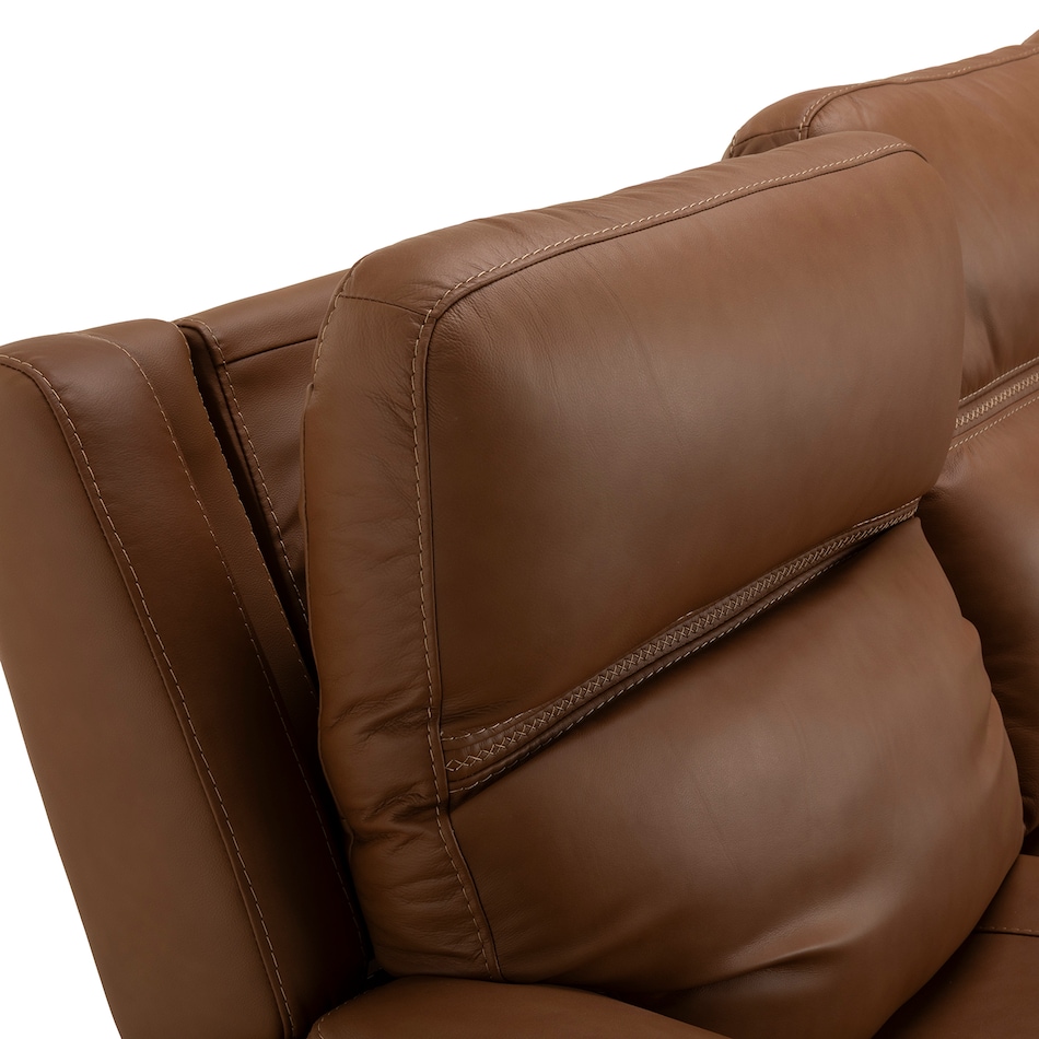 harvest leathermatch sofa   