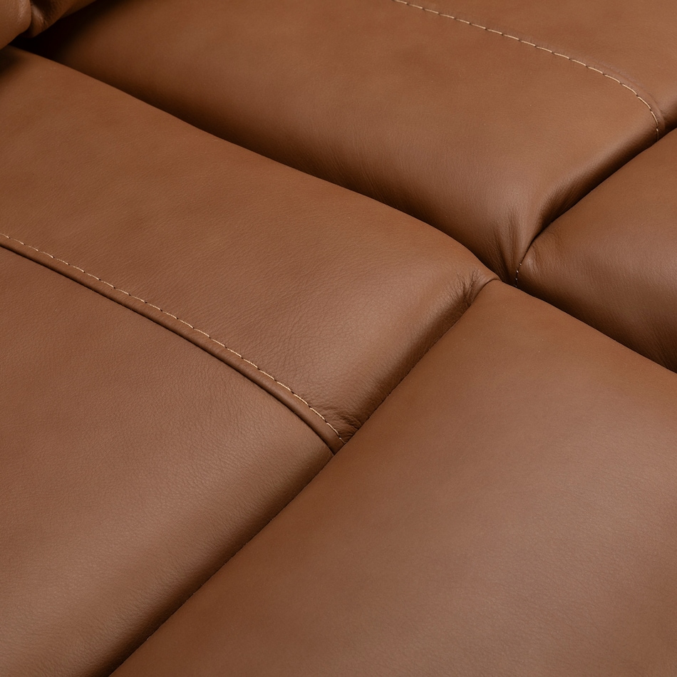 harvest leathermatch sofa   