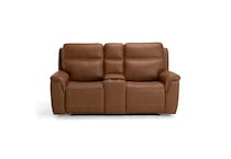 harvest leathermatch sofa   