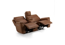 harvest leathermatch sofa   