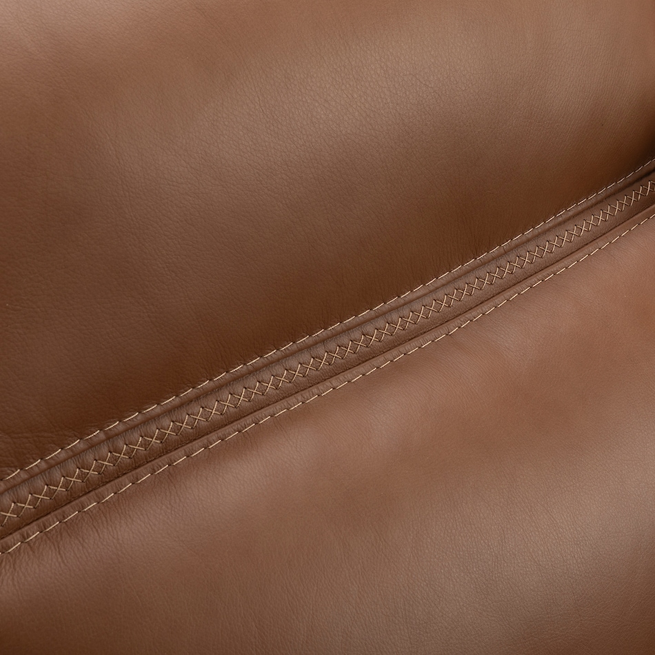 harvest leathermatch sofa   
