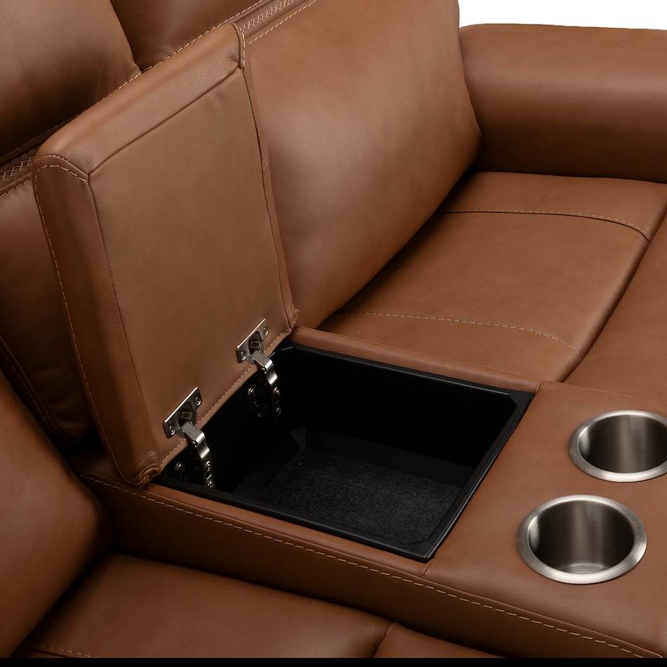 harvest leathermatch sofa   