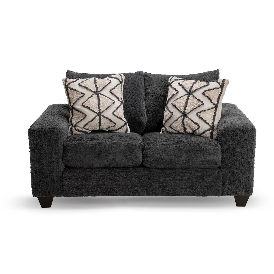 haven gunmetal casual sofas   