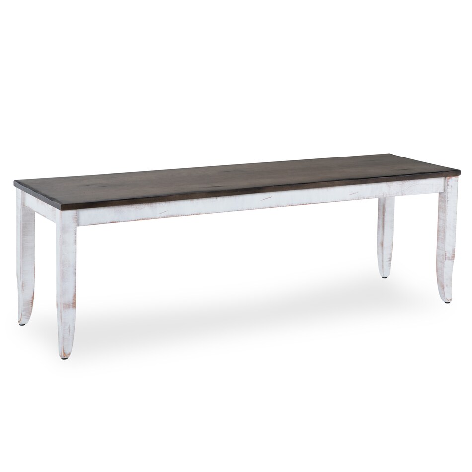 heritage taupe dove white solid wood dining   