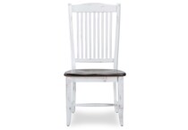 heritage taupe dove white solid wood dining   