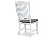 heritage taupe dove white solid wood dining   