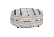 indiana stripe beige sectional stationary   