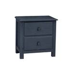 indigo solid wood bedroom   