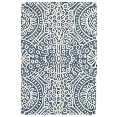 Temple Ink 8x10 Micro Hook Rug