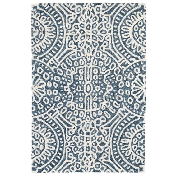 Temple Ink 8x10 Micro Hook Rug