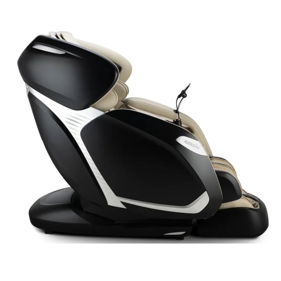 ivory black massage rocker recliner cczm  