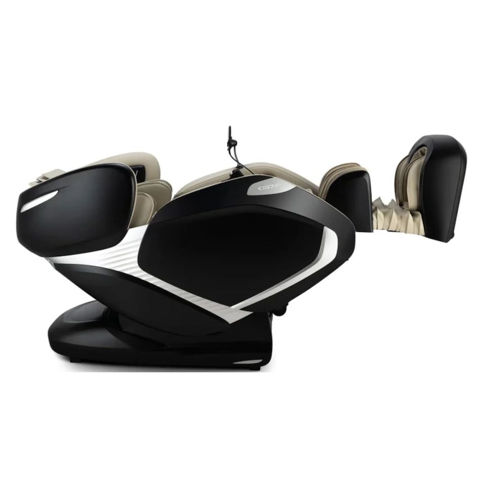 ivory black massage rocker recliner cczm  