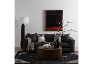 j gray fabric sofa   