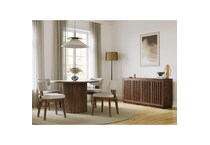 jt brown curio console   