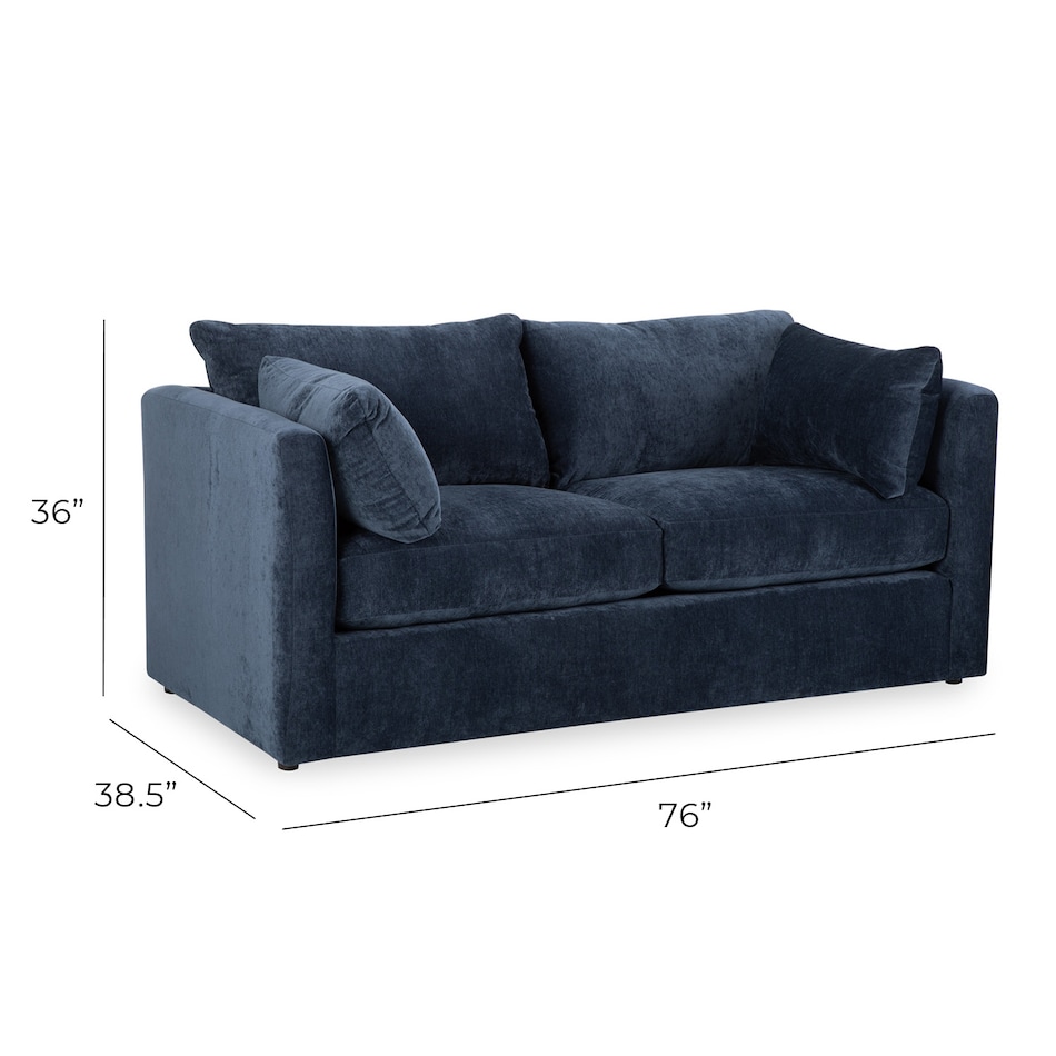 kenley indigo queen sleeper   