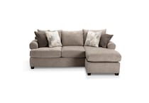kittery pewter casual sofas   