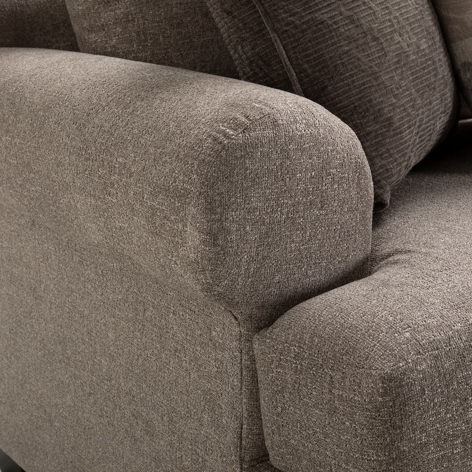 kittery pewter casual sofas   