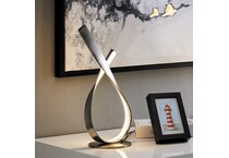 l metal table lamp   