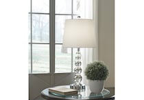 l glass table lamp   