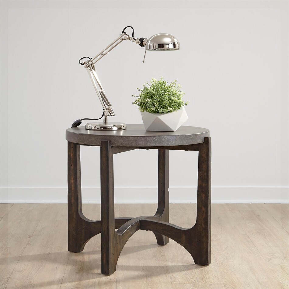 l end chairside table   