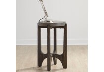 l end chairside table   
