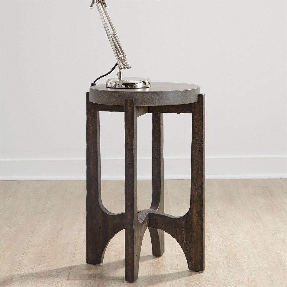 l end chairside table   