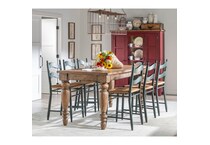 l brown table w  base   