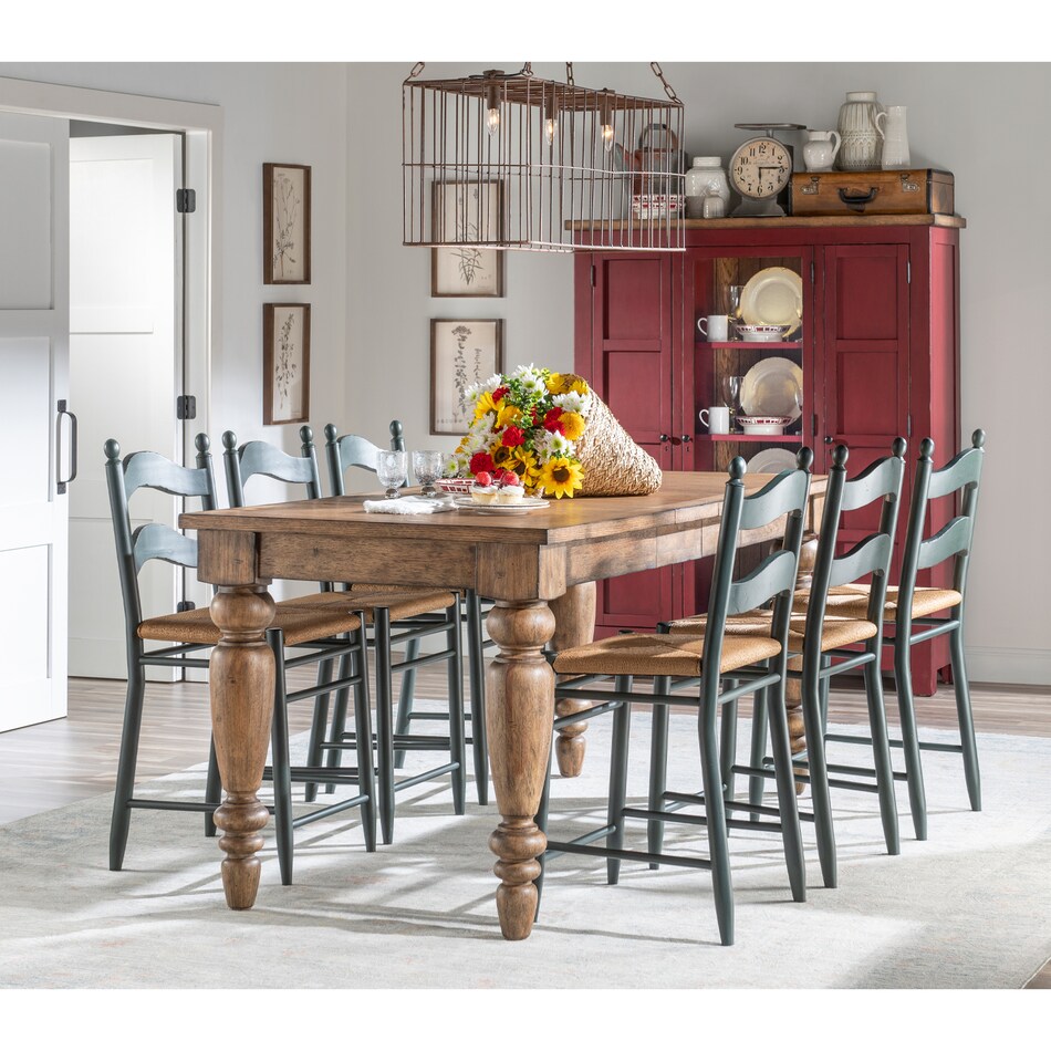 l brown table w  base   