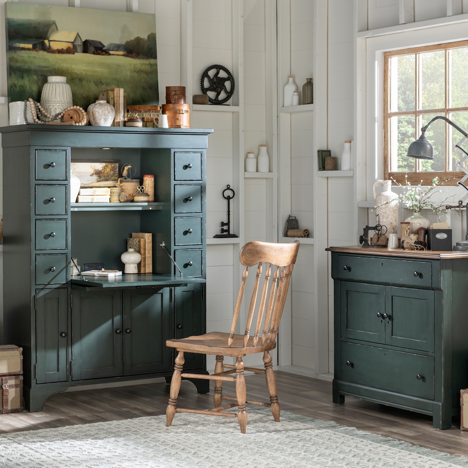 l green file cabinet   