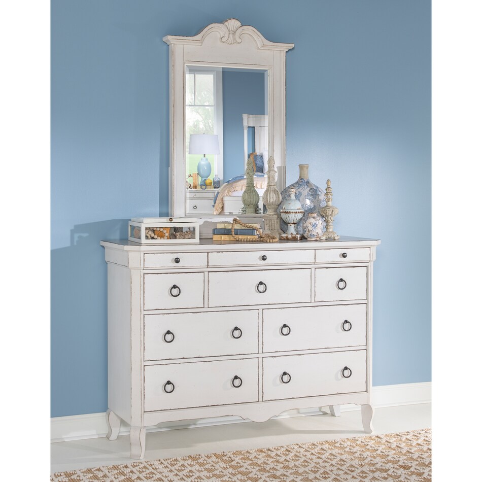 l white dresser   
