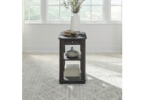 l end chairside table   