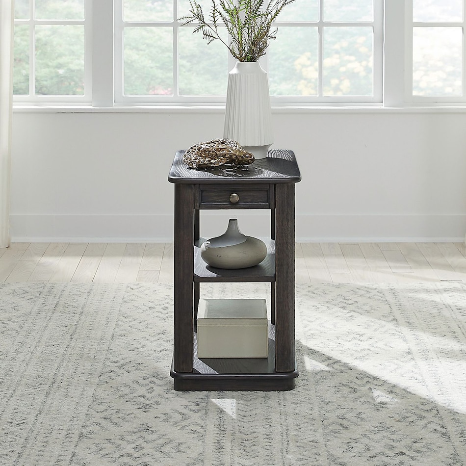l end chairside table   