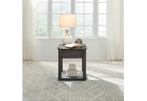 l end chairside table   