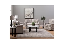 ll beige fabric loveseat   