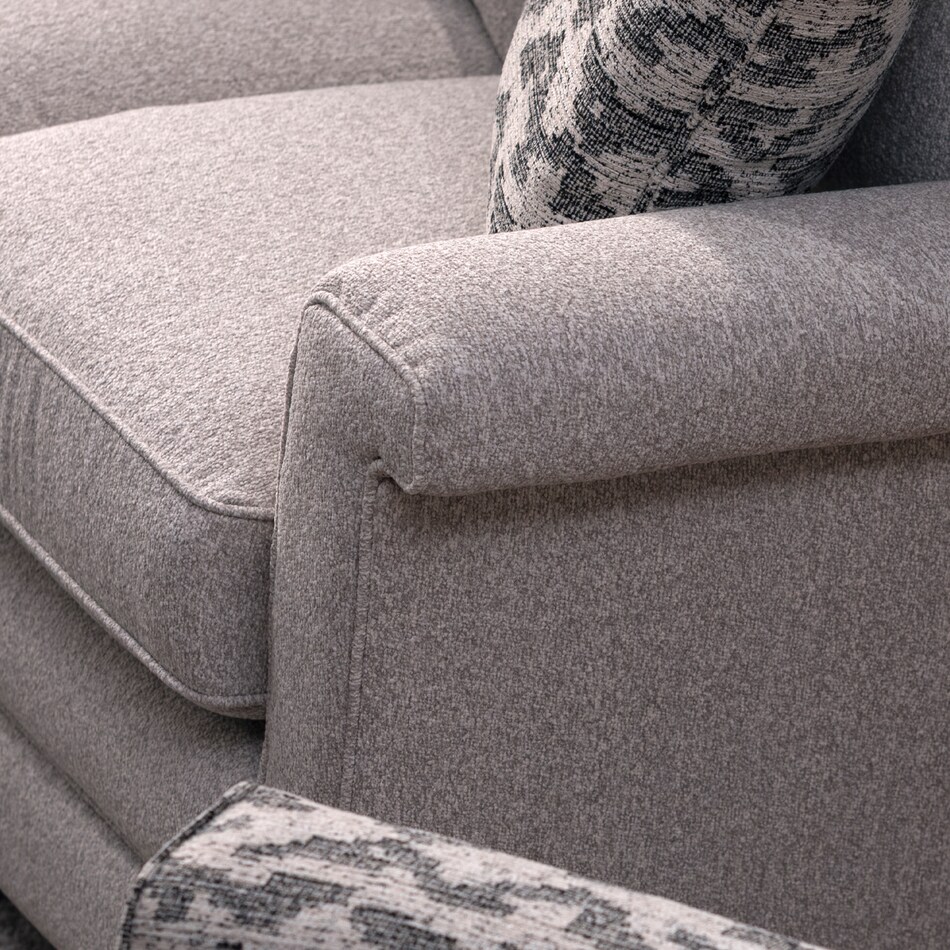 ll beige fabric loveseat   