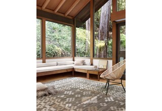 lak gray area rug   