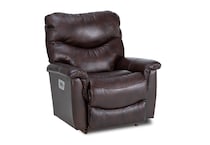 lb walnut casual transitional recl sofa   