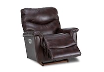 lb walnut casual transitional recl sofa   