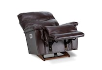 lb walnut casual transitional recl sofa   