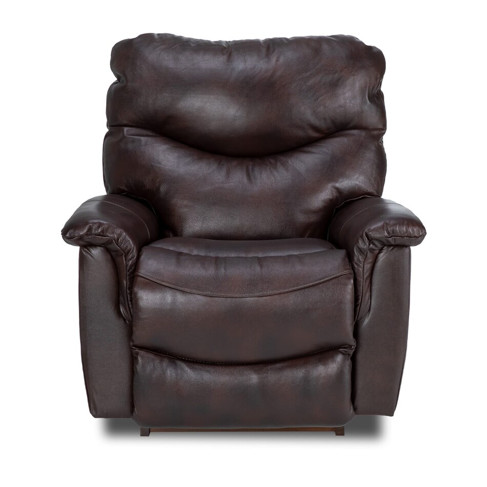 lb walnut casual transitional recl sofa   