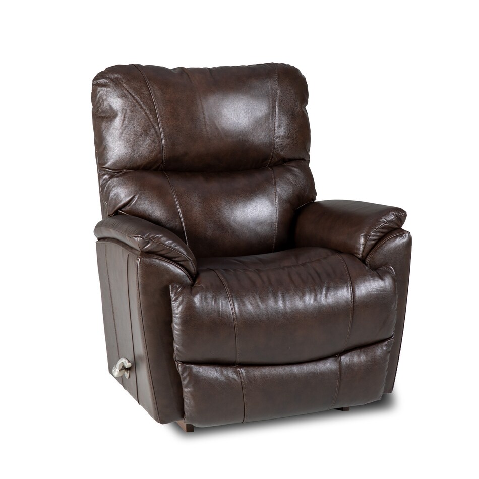 lb walnut sectional w recliner   