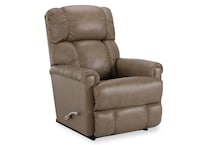 lb dune leather recliner   