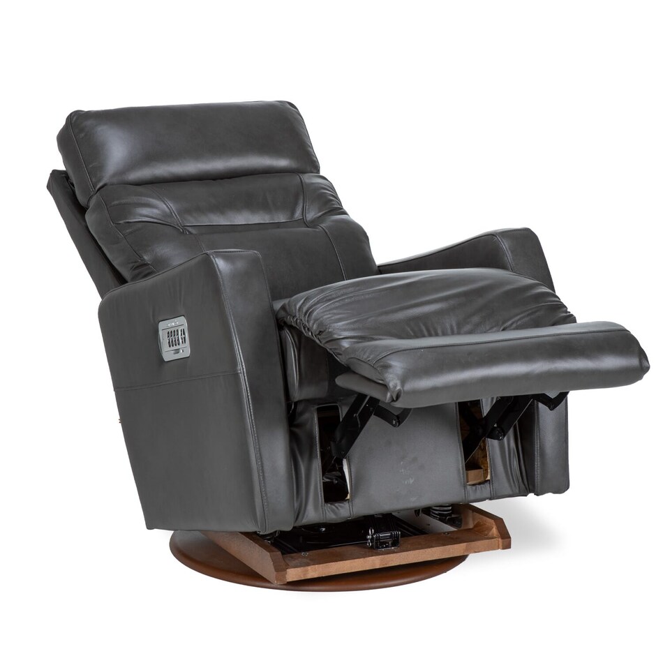 lb leather recliner   